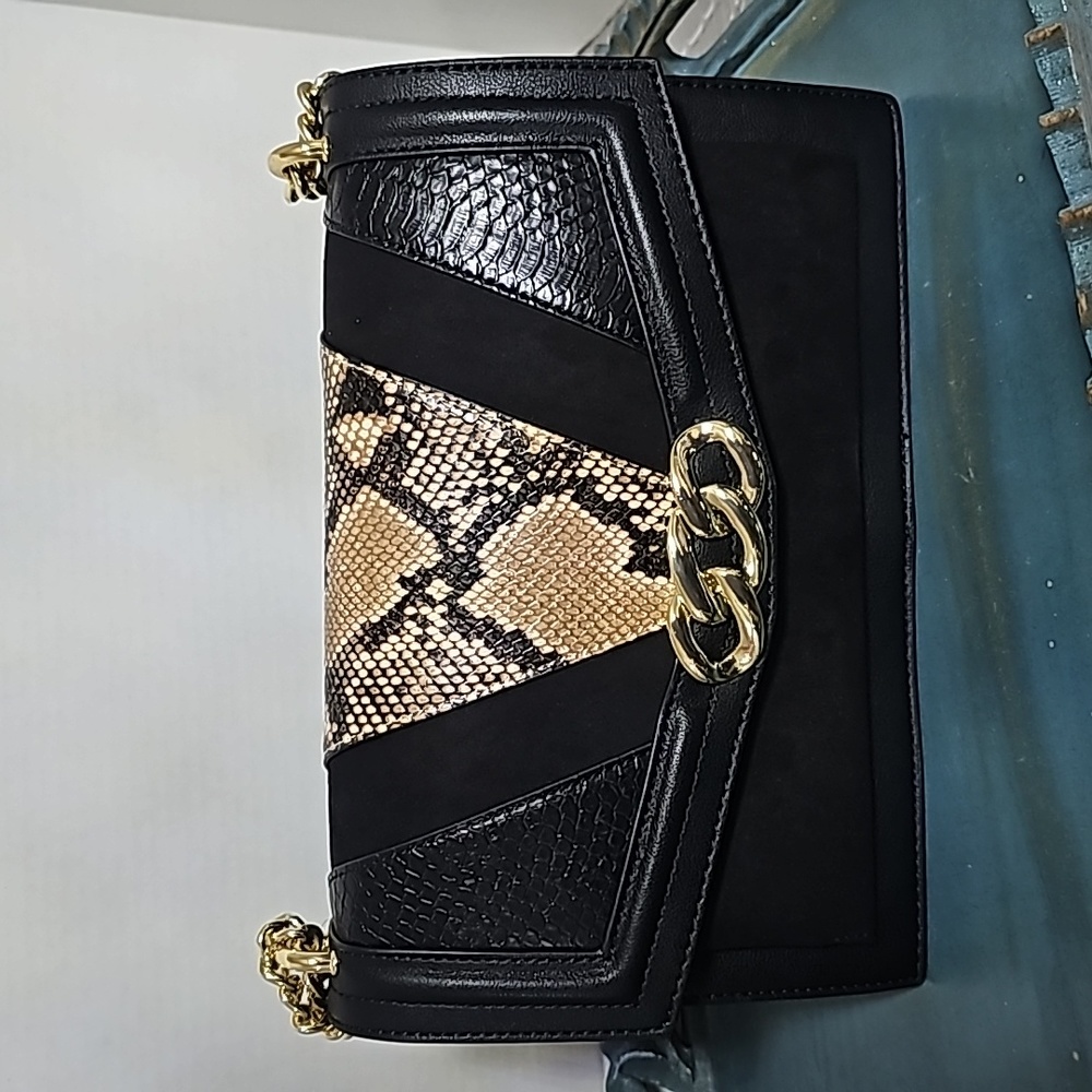 INC Ajae Snake Crossbody